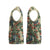 New Zealand Christmas Knitted V-Neck Vest Romantic Tui Birds on Pohutukawa - Ivory - Polynesian Pride