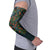 New Zealand Christmas Arm Sleeves Romantic Tui Birds on Pohutukawa - Cobalt - Polynesian Pride