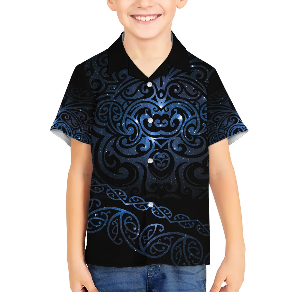 New Zealand Matariki Hawaiian Shirt Cosmic Style LT7 - Polynesian Pride