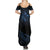 New Zealand Matariki Summer Maxi Dress Cosmic Style LT7 - Polynesian Pride