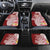 Aloha Hawaii Island Personalized Car Mats Crimson Dreamy Turtle