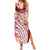 Aloha Hawaii Island Personalized Summer Maxi Dress Crimson Dreamy Turtle