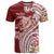 Aloha Hawaii Island Personalized T Shirt Crimson Dreamy Turtle