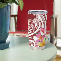 Aloha Hawaii Island Personalized Tumbler Cup Crimson Dreamy Turtle