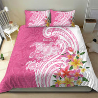 Aloha Maui Island Personalized Bedding Set Rose Dreamy Turtle
