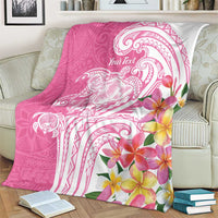 Aloha Maui Island Personalized Blanket Rose Dreamy Turtle