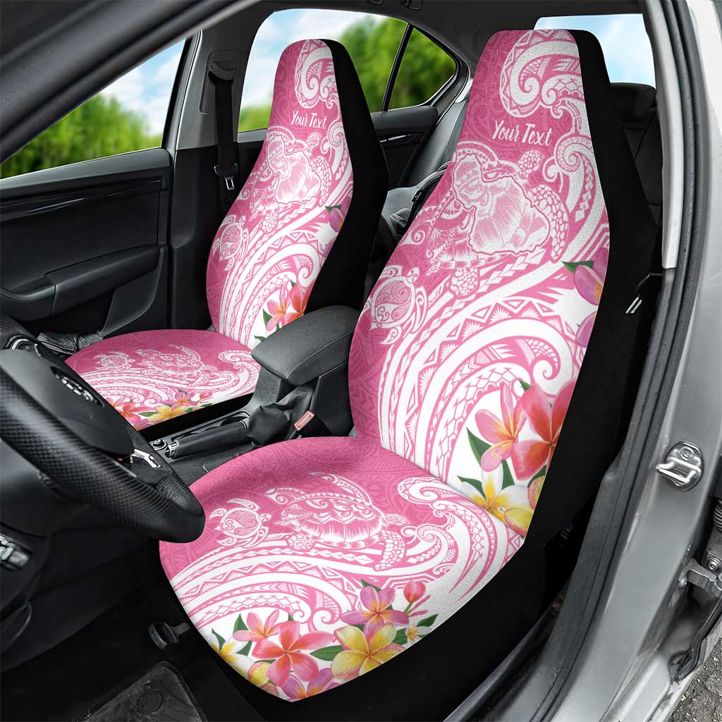 Aloha Maui Island Personalized Car Seat Cover Rose Dreamy Turtle