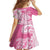 Aloha Maui Island Personalized Family Matching Tank Maxi Dress and Hawaiian Shirt Rose Dreamy Turtle