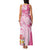 Aloha Maui Island Personalized Family Matching Tank Maxi Dress and Hawaiian Shirt Rose Dreamy Turtle