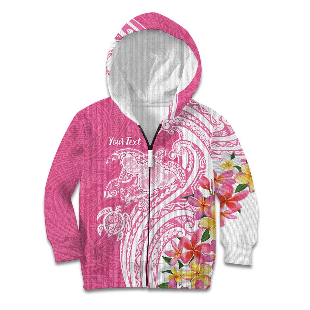 Aloha Maui Island Personalized Kid Hoodie Rose Dreamy Turtle