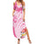 Aloha Maui Island Personalized Summer Maxi Dress Rose Dreamy Turtle