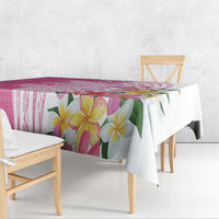 Aloha Maui Island Personalized Tablecloth Rose Dreamy Turtle