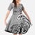 Aloha Kahoolawe Island Personalized Family Matching Mermaid Dress and Hawaiian Shirt Ashen Dreamy Turtle