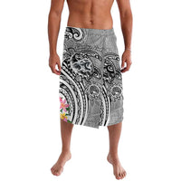 Aloha Kahoolawe Island Personalized Lavalava Ashen Dreamy Turtle