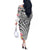 Aloha Kahoolawe Island Personalized Off The Shoulder Long Sleeve Dress Ashen Dreamy Turtle
