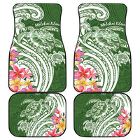 Aloha Molokai Island Personalized Car Mats Sage Dreamy Turtle