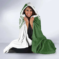 Aloha Molokai Island Personalized Hooded Blanket Sage Dreamy Turtle