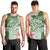 Aloha Molokai Island Personalized Men Tank Top Sage Dreamy Turtle