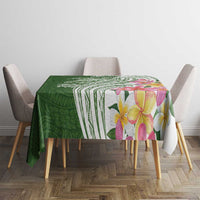 Aloha Molokai Island Personalized Tablecloth Sage Dreamy Turtle