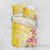 Aloha Oahu Island Personalized Bedding Set Yellow Dreamy Turtle