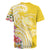 Aloha Oahu Island Personalized Rugby Jersey Yellow Dreamy Turtle