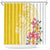 Aloha Oahu Island Personalized Shower Curtain Yellow Dreamy Turtle