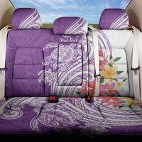 Aloha Kauai Island Personalized Back Car Seat Cover Lilac Dreamy Turtle
