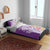 Aloha Kauai Island Personalized Bedding Set Lilac Dreamy Turtle