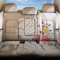 Aloha Ni’ihau Island Personalized Back Car Seat Cover Beige Dreamy Turtle