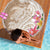 Aloha Ni’ihau Island Personalized Beach Blanket Beige Dreamy Turtle