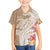 Aloha Ni’ihau Island Personalized Family Matching Long Sleeve Bodycon Dress and Hawaiian Shirt Beige Dreamy Turtle