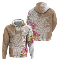 Aloha Ni’ihau Island Personalized Hoodie Beige Dreamy Turtle