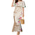 Aloha Ni’ihau Island Personalized Mermaid Dress Beige Dreamy Turtle