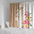 Aloha Ni’ihau Island Personalized Shower Curtain Beige Dreamy Turtle