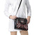 Maori Taiaha Whakairo Personalized Shoulder Handbag Red Poutama Motifs