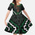 Maori Taiaha Pounamu Whakairo Personalized Family Matching Mermaid Dress and Hawaiian Shirt Jade Poutama Motifs
