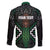 Maori Taiaha Pounamu Whakairo Personalized Family Matching Mermaid Dress and Hawaiian Shirt Jade Poutama Motifs