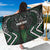 Maori Taiaha Pounamu Whakairo Personalized Sarong Jade Poutama Motifs