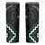 Maori Taiaha Pounamu Whakairo Personalized Skinny Tumbler Jade Poutama Motifs