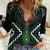 Maori Taiaha Pounamu Whakairo Personalized Women Casual Shirt Jade Poutama Motifs