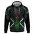 Maori Taiaha Pounamu Whakairo Personalized Zip Hoodie Jade Poutama Motifs