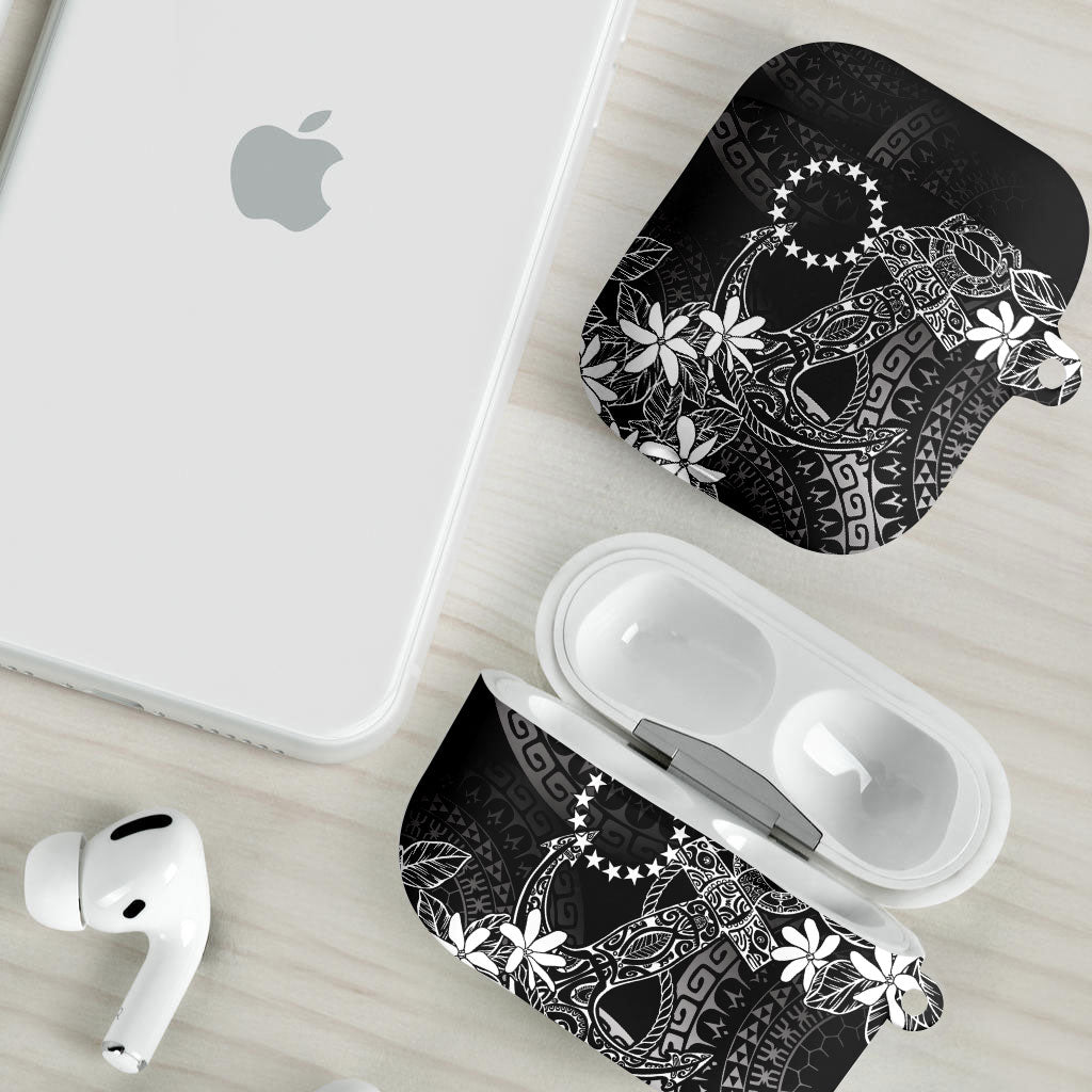 Black Kuki Airani Tapakau AirPods Case Tribal Anchor Mix Tiare