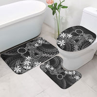 Black Kuki Airani Tapakau Bathroom Set Tribal Anchor Mix Tiare