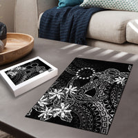 Black Kuki Airani Tapakau Puzzle Tribal Anchor Mix Tiare