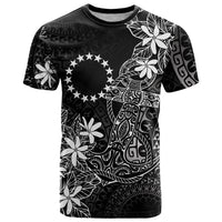 Black Kuki Airani Tapakau T Shirt Tribal Anchor Mix Tiare