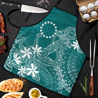 Teal Kuki Airani Tapakau Apron Tribal Anchor Mix Tiare