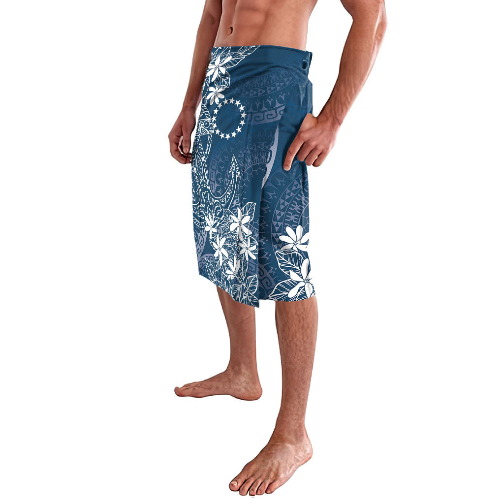 Navy Kuki Airani Tapakau Lavalava Tribal Anchor Mix Tiare