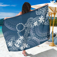 Navy Kuki Airani Tapakau Sarong Tribal Anchor Mix Tiare