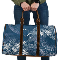 Navy Kuki Airani Tapakau Travel Bag Tribal Anchor Mix Tiare