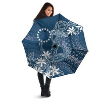 Navy Kuki Airani Tapakau Umbrella Tribal Anchor Mix Tiare